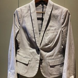 Express Textured Print Blazer